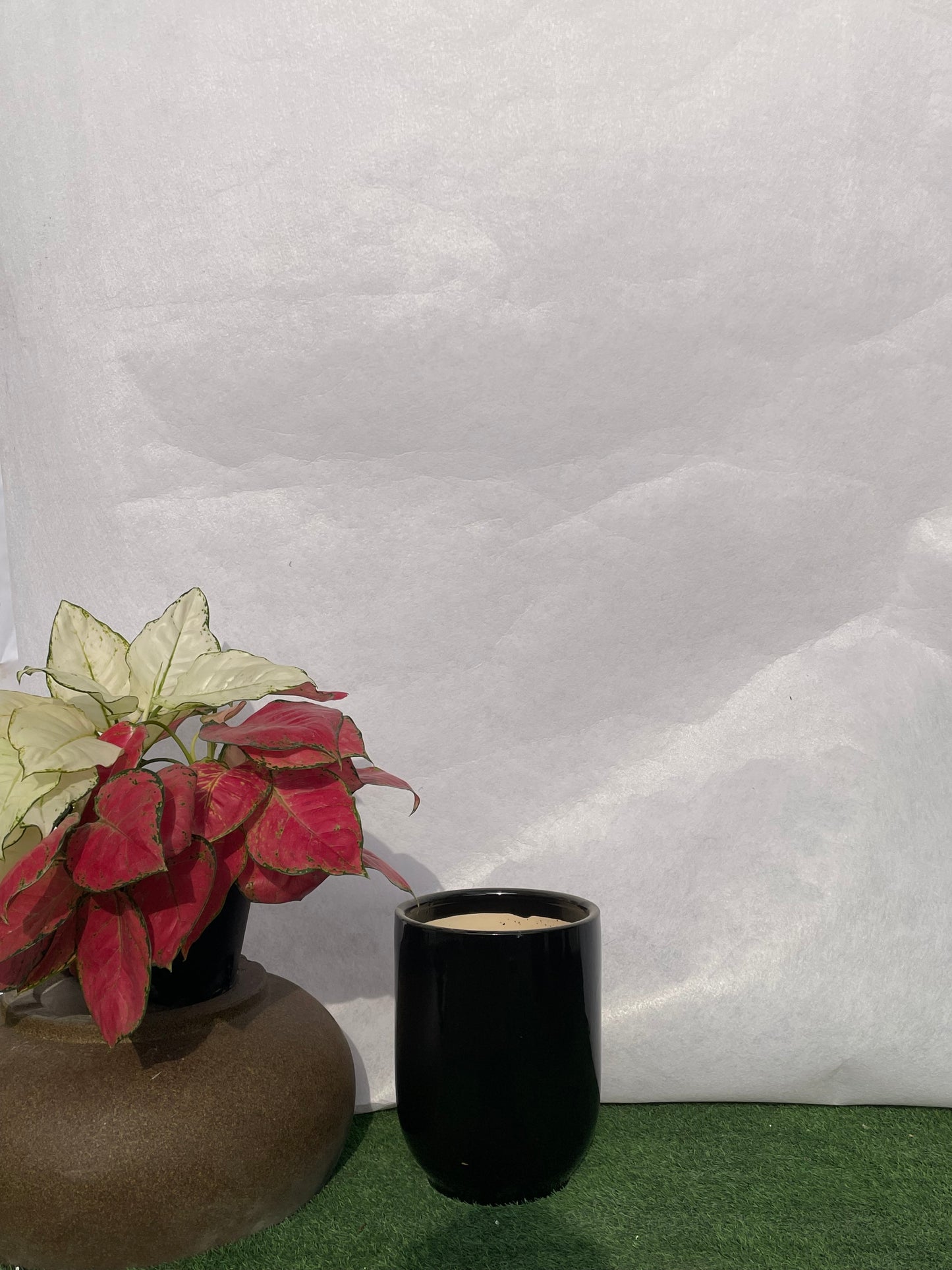 Small - Ceramic Pot Black