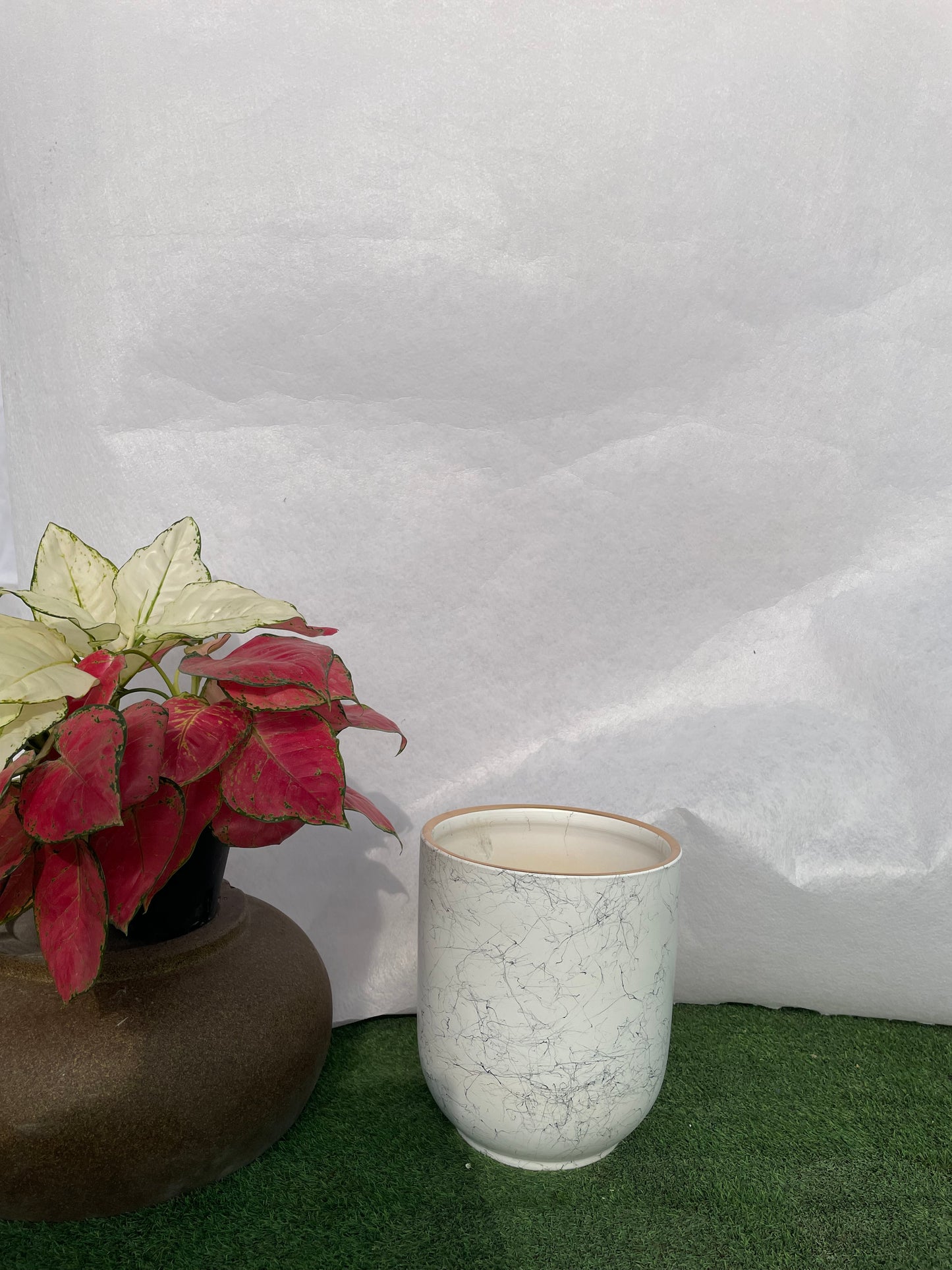 Medium - Marble Pot