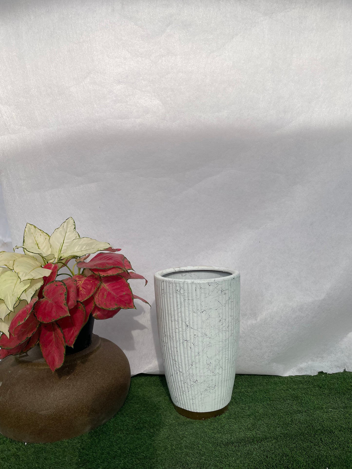 Marble Gold Small - Ceramic Pot