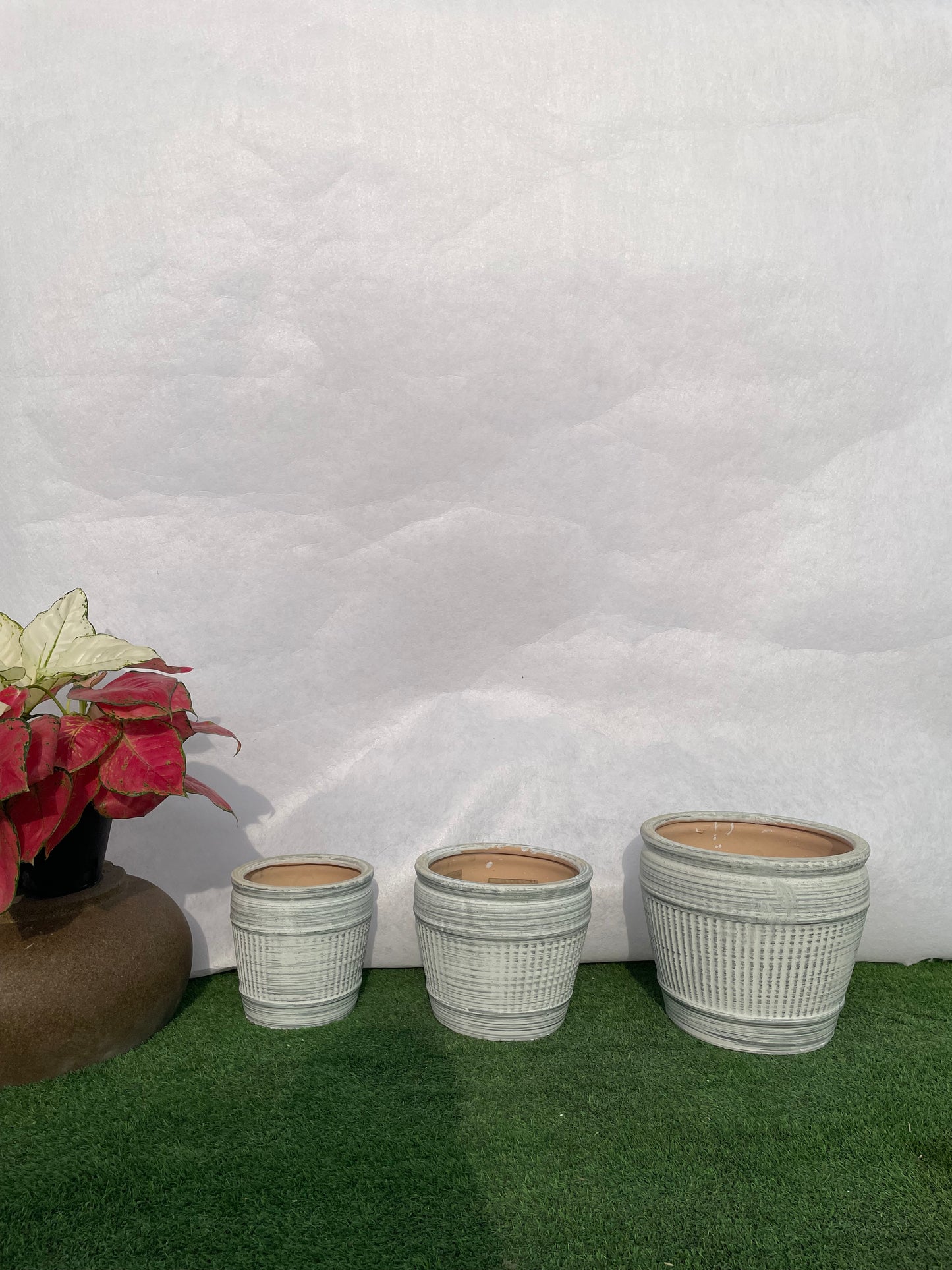 Designer - Ceramic Pot Set of 2