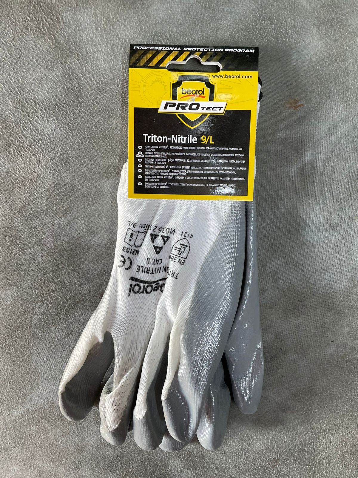 Grey & White - Gardening Gloves