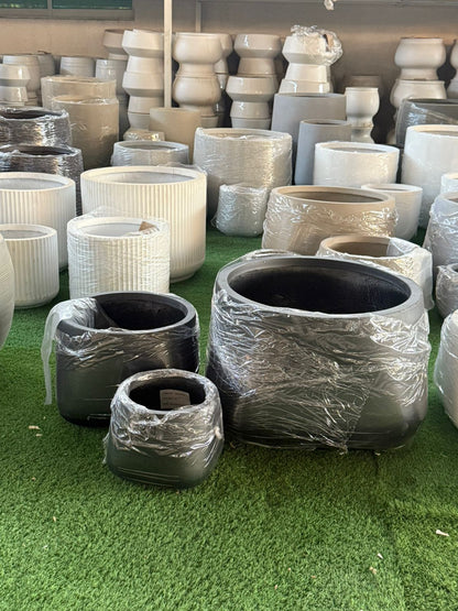 Designer Fiber Clay Cement Pot