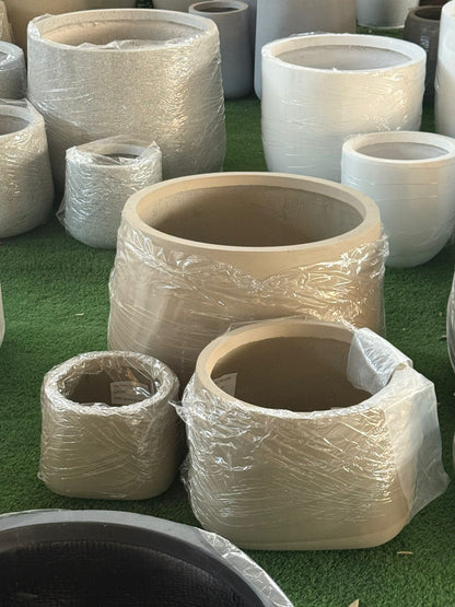 Designer Fiber Clay Cement Pot