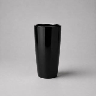 Luma Glossy Tall Black — Medium 33cm Diameter 54cm Height option