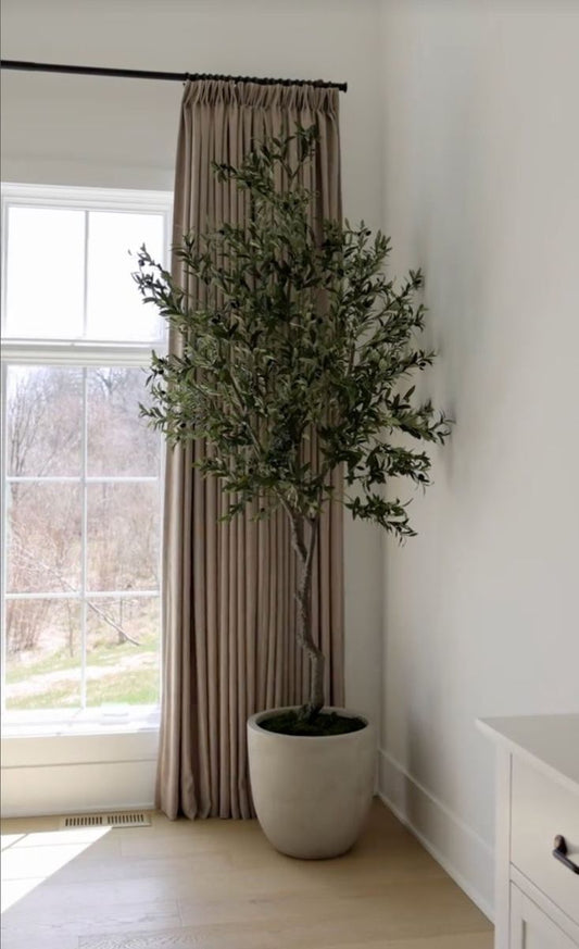 Artificial Olive Tree - Fiber Pot