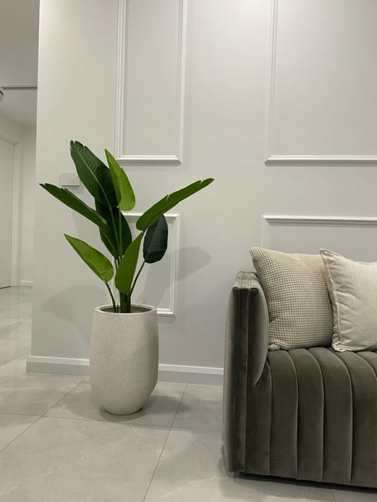 Artificial Bird of Paradise - Fiber Pot
