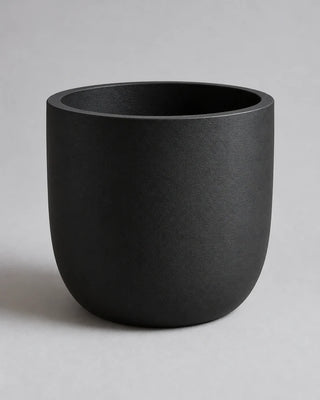 Sidr black U-shape pot XL 52cm width by 50.5cm height