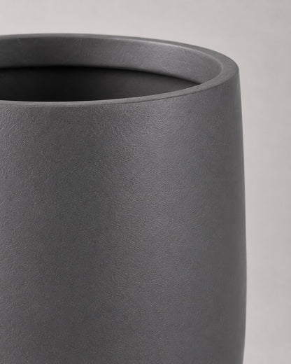 Urban Slate Fiber Clay Pots